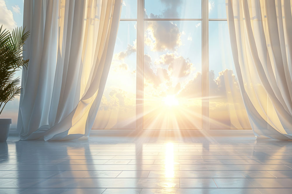 Protecting property windows and exteriors during hot weather
