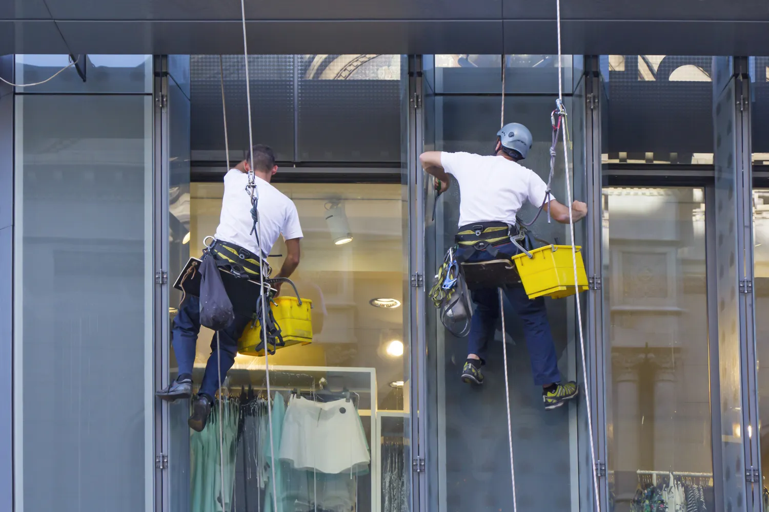Residential window cleaning